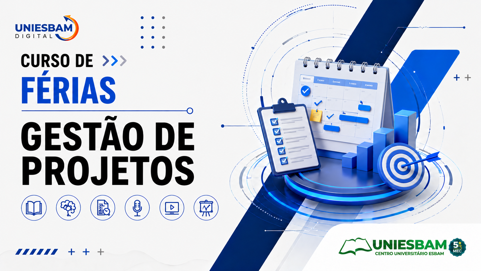 GEST�O DE PROJETOS  - CURSO DE F�RIAS 